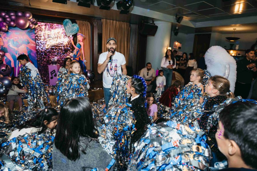 Luxury Children's Paper Disco London