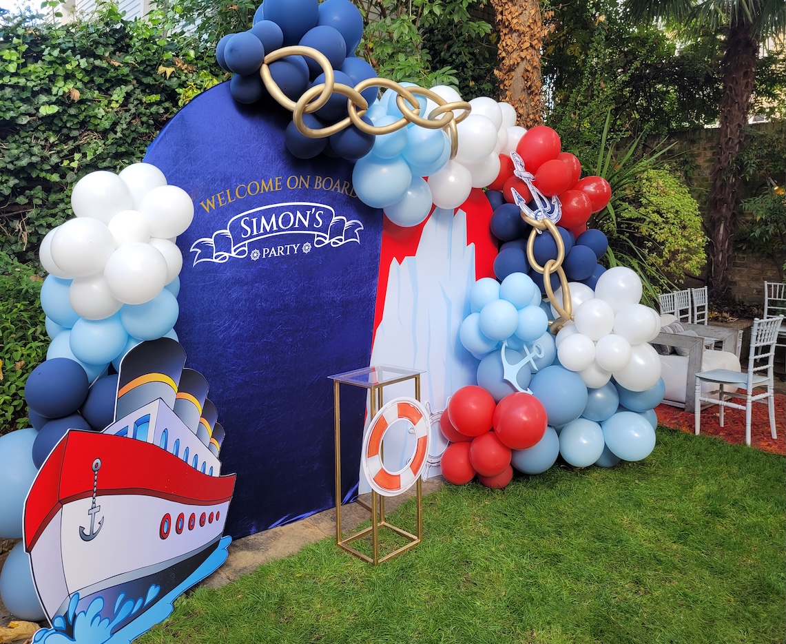 A Titanic Themed Party for Simon, Chiswick